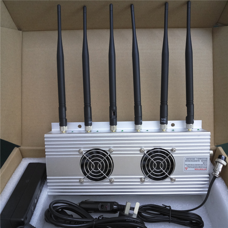 alarm signal blocker on - 6 Bands Powerful Desktop Jammer with 2 External Fans [D6_2F] - £199.00 : 