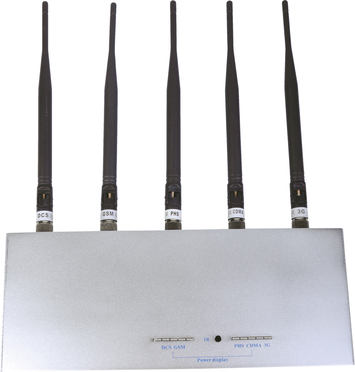 Handheld Signal Scrambler icon - 5 Antenna Mobile Phone Jammer J-202D [J-202D] - £133.00 : 