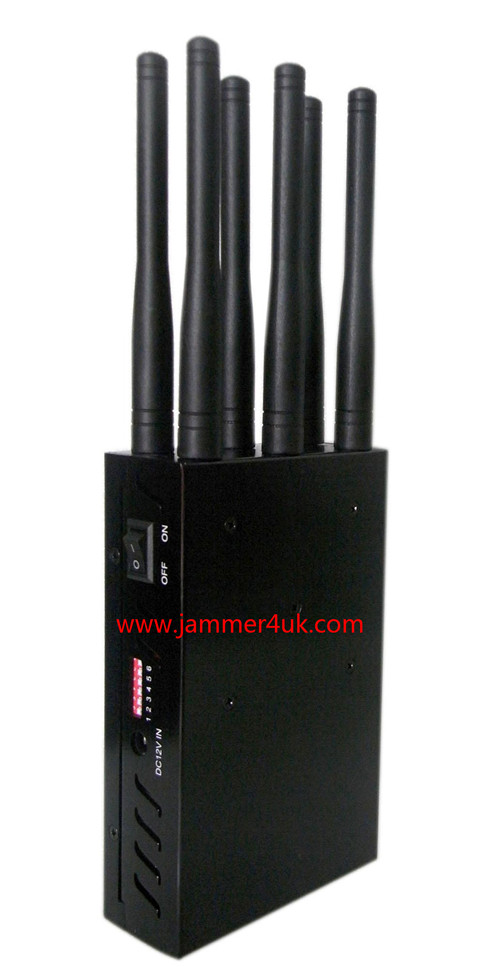 cellular signal jammer headphones - 6 band handheld 3G 4G(LTE/Wimax) phone jammer and WIFI with band control switch [JM-12P-A] - £198.00 : 