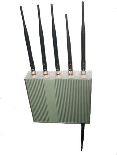 wifi signal Jamming factory - 6 Antenna Cell Phone GPS WiFi Jammer +Remote Control