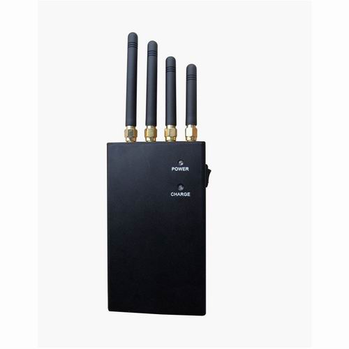 10 Bands Signal Scrambler - 4 Band 4W Portable GPS Cell Phone Signal Jammer