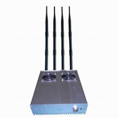 signal jamming theft form - 20W Powerful Desktop GPS 3G Mobile Phone Jammer with Outer Detachable Power Supply