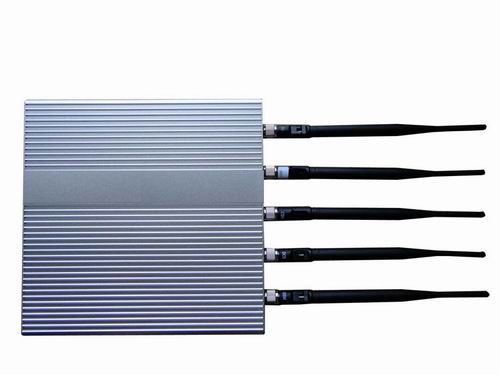 portable gps signal jammer apk - 5 Antenna Cell Phone jammer(3G,GSM,CDMA,DCS,PHS)