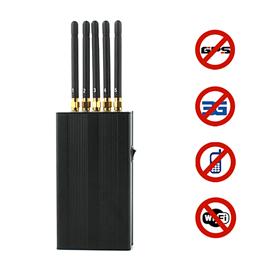 boutooth signal blocker electric outlet - 5 Antenna Portable Cell phone & WI-Fi & GPS L1 Jammer
