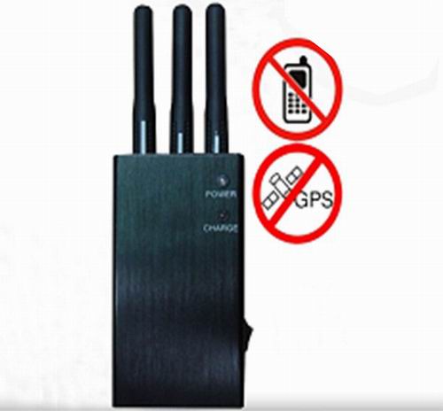 Signal Jamming 50 Meters - 5 Band Portable Wifi Wireless Video Cell Phone Jammer
