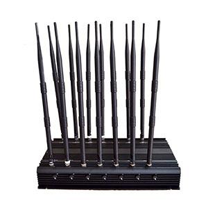 satellite signal blocker for business - 14 Bands Adjustable High Power Signal Jammer LoJack Blocker