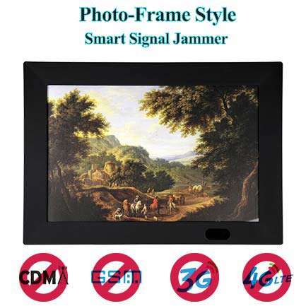signal jammer Swaziland - Photo Frame Type 7 Bands Hidden Mobile Phone Singal Jammer 2G 3G 4G