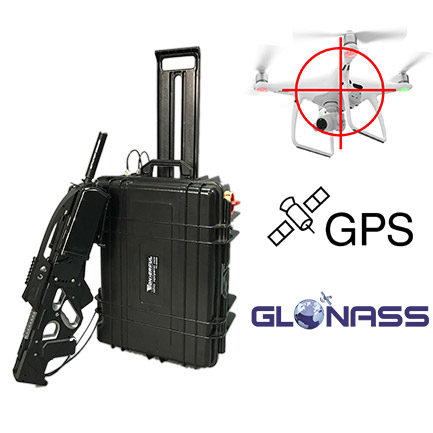key signal blocker jammer - High Power Drone RF Jammer Portable Large Range Drone Intercept System