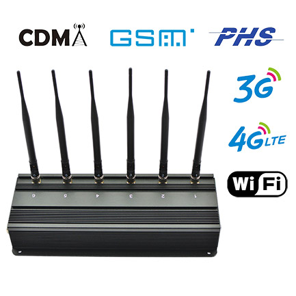 jamming ofdm signal desktop - Adjustable Power Dersktop 6 Bands Blocker