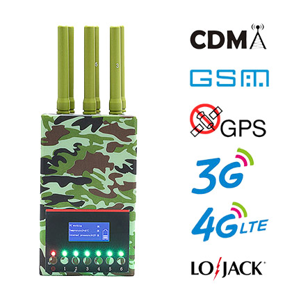 jamming signal ethernet not connected - Military Quality Camouflage Design Handheld Jammer Device