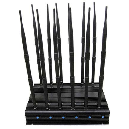 signal blocker uk wildcats - 12 Bands Power Adjustable All Phone Signals Jamming Device