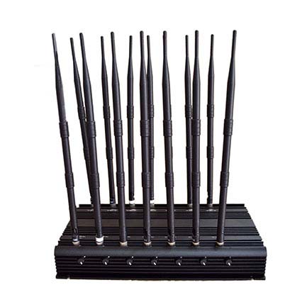 gps signal blocker jammer tools - Large Range High Power 14 Bands Desktop Jammers Adjustable