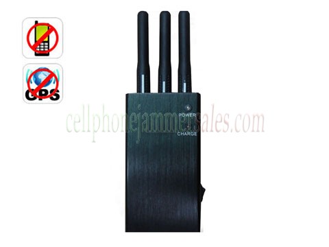 signal jamming parliament band - Cell Jammer - 5 Band Portable GPS Cell Phone GSM CDMA DCS PHS Signal Jammer