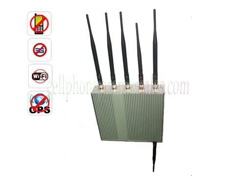 signal blockers illegal ebook - Cellular Phone Jammer - 6 Antennas Cell Phone GPS WiFi Jammer With Remote Control
