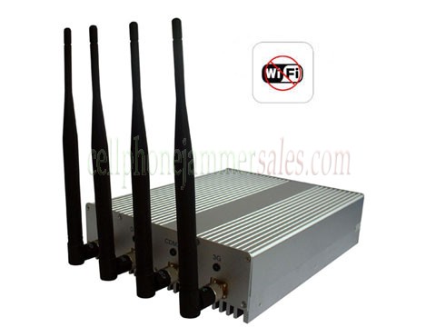 jammer for mobile signals - 2.4G / 5.8G High Power 4W All WiFI Signal Jammer Blocker