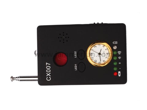 signal blockers factory broadway - Multifunctions Spy Camera Spy Bug Phone Detector - Bug Sweeping Equipment With Alarm Clock
